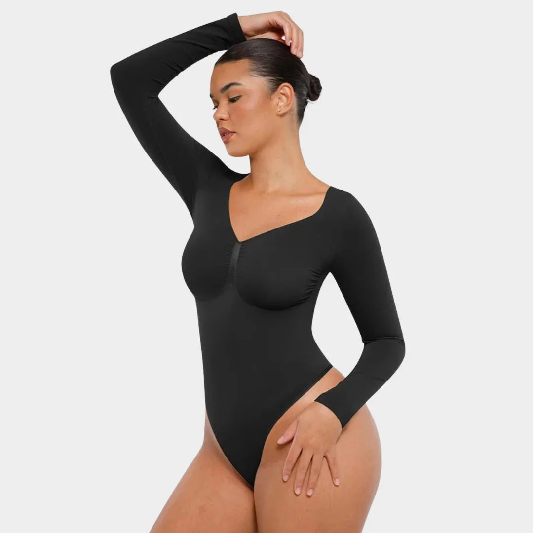 BODYSUIT MOLDEADOR MANGA LARGA | SHAPEWEAR