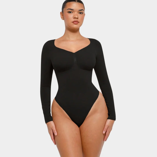 BODYSUIT MOLDEADOR MANGA LARGA | SHAPEWEAR